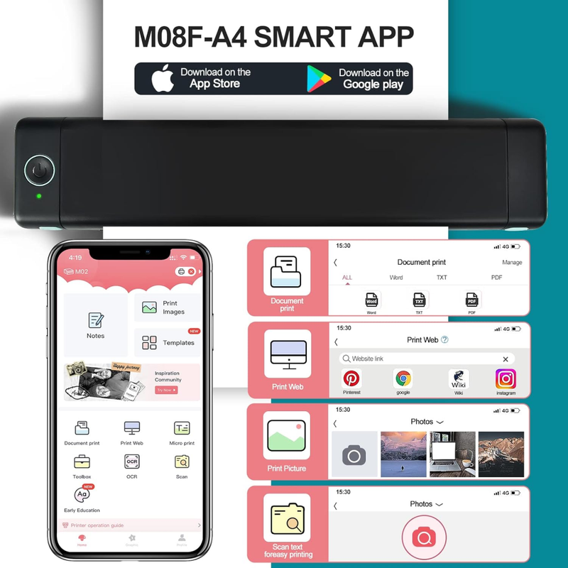 Impresora Térmica Bluetooth